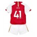 Billige Arsenal Declan Rice #41 Børnetøj Hjemmebanetrøje til baby 2023-24 Kortærmet (+ korte bukser)